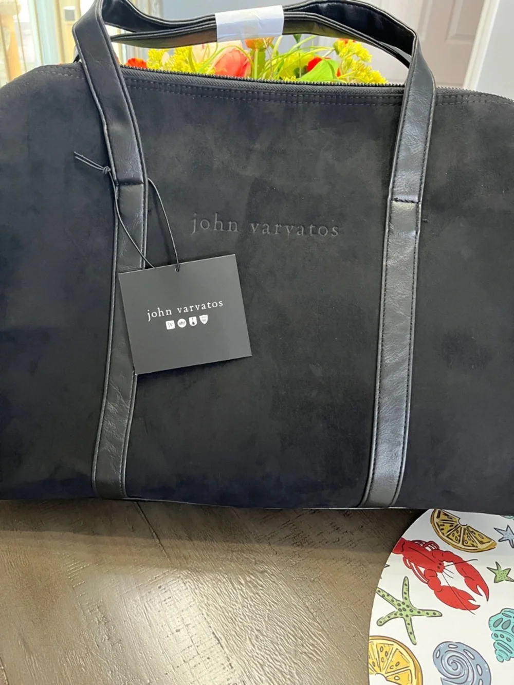 John Varvatos Large Weekender Bag-NWT